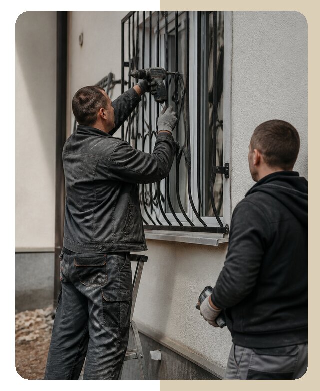 Установка наружных решеток в Нововоронеже от 4959 р. | Дверной